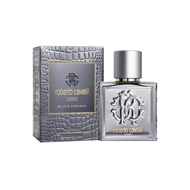 Roberto Cavalli Uomo Silver Essence EDT 60ml, Тоалетна вода за Мъже